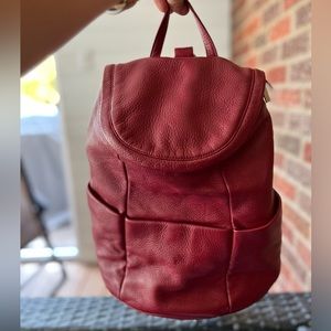 NORM THOMPSON Red Convertible Backpack